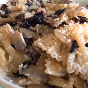 Farfalle radicchio